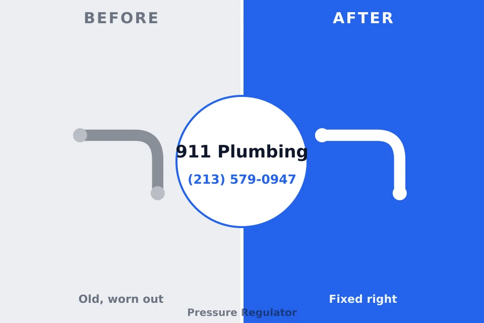Before and after: plumbing repair Morgantown, PA
